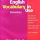 English Vocabulary In Use Elementary PDF